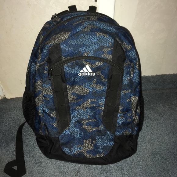 adidas blue camo backpack